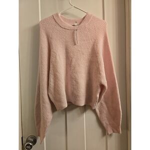ASOS Womens Pink Long Sleeve Sweater Size 4 NWT